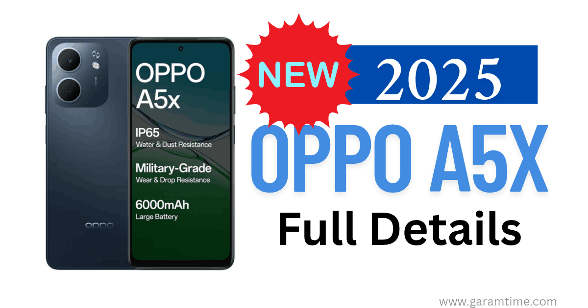 Oppo A5x.